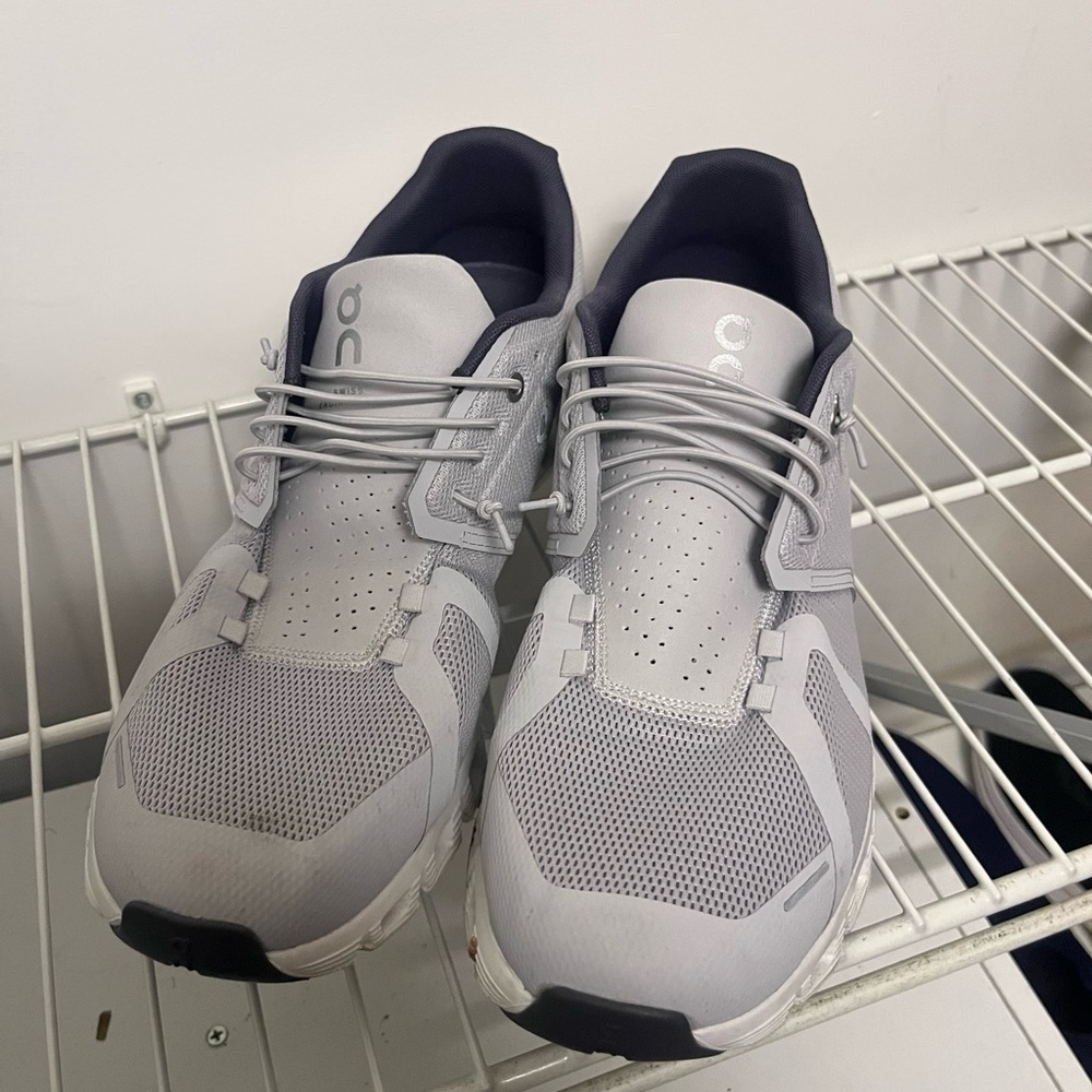 On Cloud Running Neutral Gray Men's Running Shoes